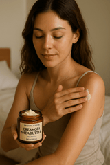 Creamora Shea Butter | 100ml Luxury Body Oil | Nourishing, Non - Greasy, Fast - Absorbing, Long - lasting Fragrance | Self - Care & Skincare Gift | GRADORE AUREUM