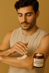 Meltica Shea Butter | 100ml Luxury Body Oil | Nourishing, Non - Greasy, Fast - Absorbing, Long - lasting Fragrance | Self - Care & Skincare Gift | GRADORE AUREUM