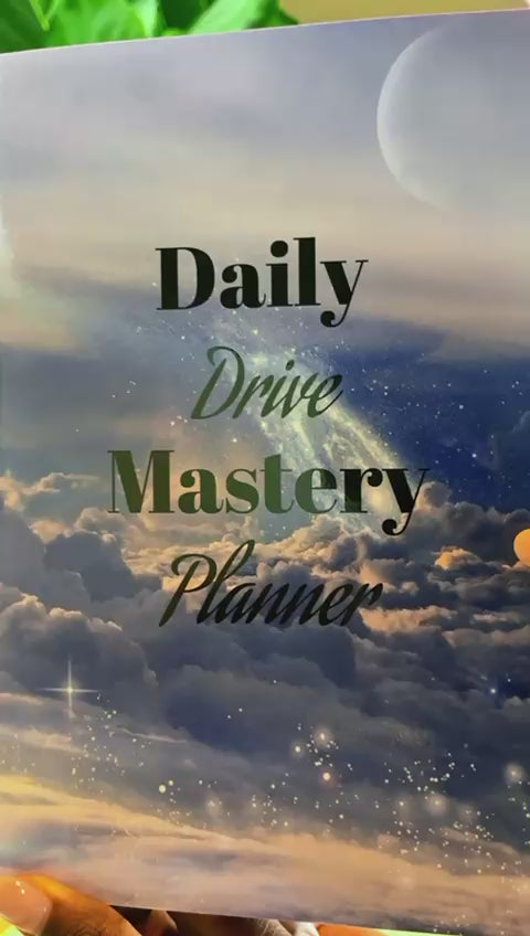 Daily Drive Mastery Planner
