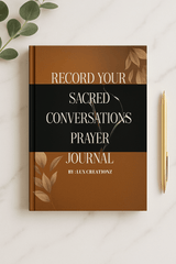 Record Your Sacred Conversations Prayer Journal | 100ml Luxury Body Oil | Nourishing, Non - Greasy, Fast - Absorbing, Long - lasting Fragrance | Self - Care & Skincare Gift | GRADORE AUREUM