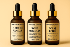Signature Trio – 3 × 100 ml Perfumed Body Oils | 100ml Luxury Body Oil | Nourishing, Non - Greasy, Fast - Absorbing, Long - lasting Fragrance | Self - Care & Skincare Gift | GRADORE AUREUM