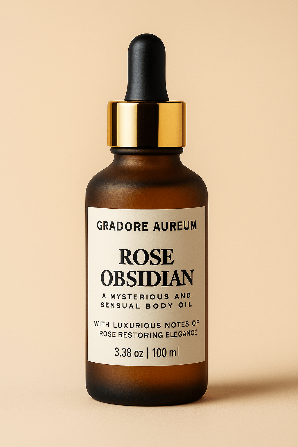 Gradore Aureum Luxury Perfumed Body Oils – Skincare Meets Fine Fragrance | 100ml Luxury Body Oil | Nourishing, Non-Greasy, Fast-Absorbing, Long-lasting Fragrance | Self-Care & Skincare Gift | GRADORE AUREUM