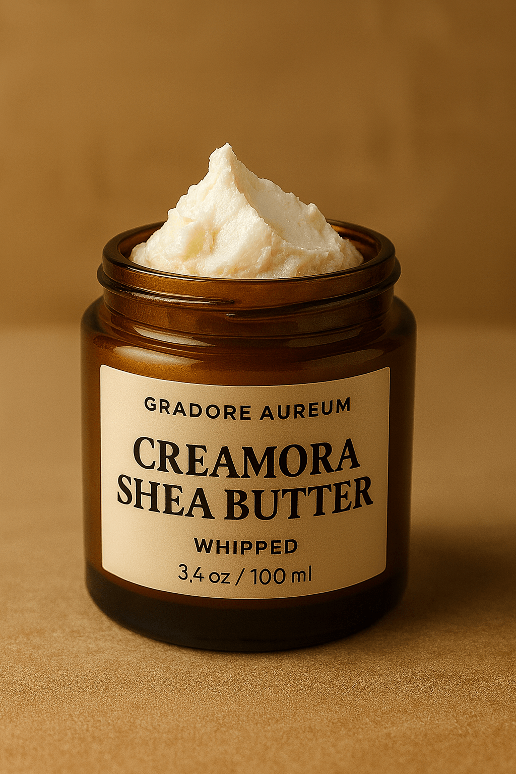 Creamora Shea Butter | 100ml Luxury Body Oil | Nourishing, Non - Greasy, Fast - Absorbing, Long - lasting Fragrance | Self - Care & Skincare Gift | GRADORE AUREUM