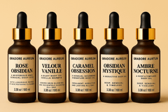 Gradore Aureum Luxury Perfumed Body Oils – Skincare Meets Fine Fragrance | 100ml Luxury Body Oil | Nourishing, Non-Greasy, Fast-Absorbing, Long-lasting Fragrance | Self-Care & Skincare Gift | GRADORE AUREUM