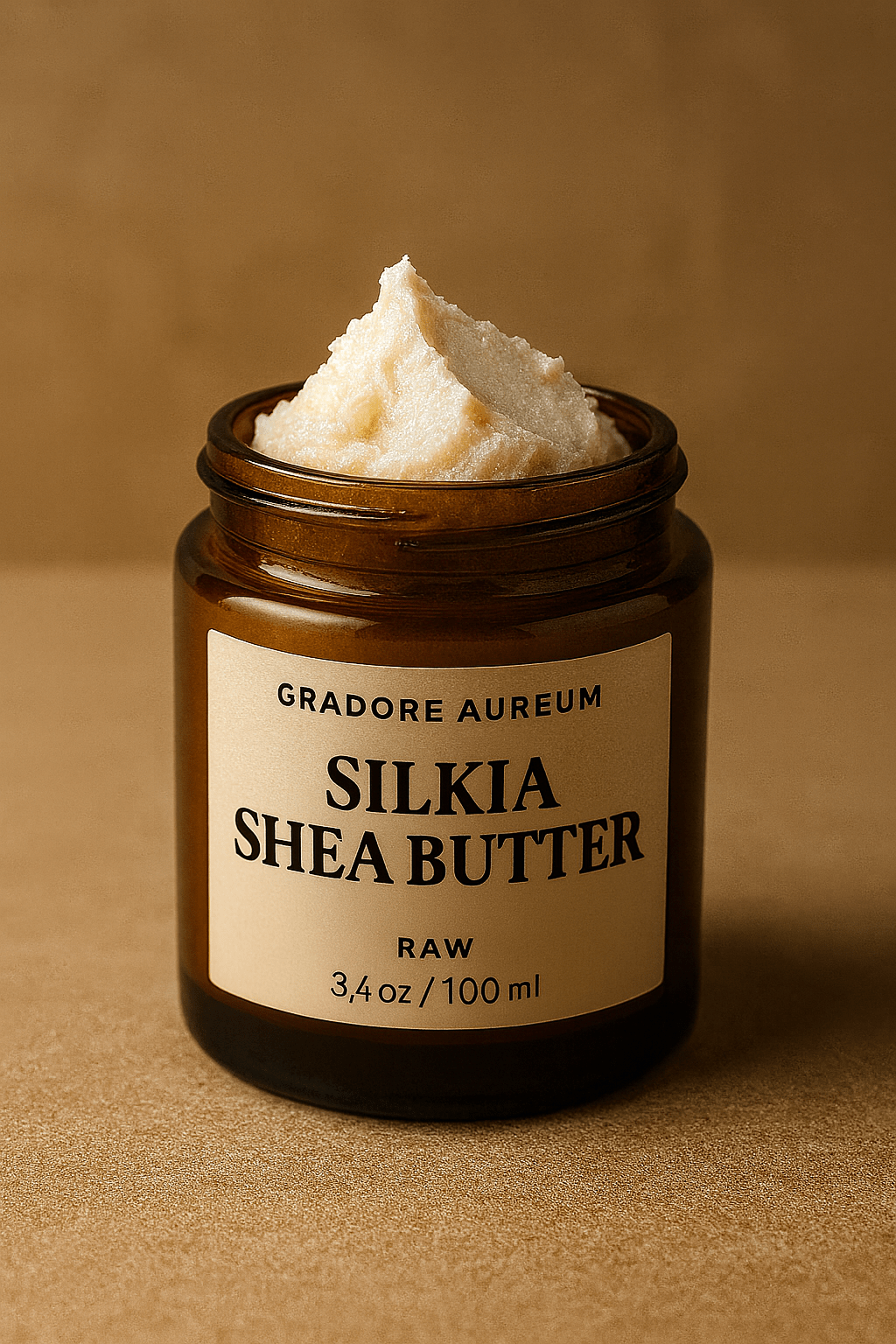 Silkia Raw Nilotica Shea Butter – Winter Skin Rescue | 100ml Luxury Body Oil | Nourishing, Non - Greasy, Fast - Absorbing, Long - lasting Fragrance | Self - Care & Skincare Gift | GRADORE AUREUM