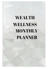 Wealth Wellness Monthly Planner | 100ml Luxury Body Oil | Nourishing, Non - Greasy, Fast - Absorbing, Long - lasting Fragrance | Self - Care & Skincare Gift | GRADORE AUREUM